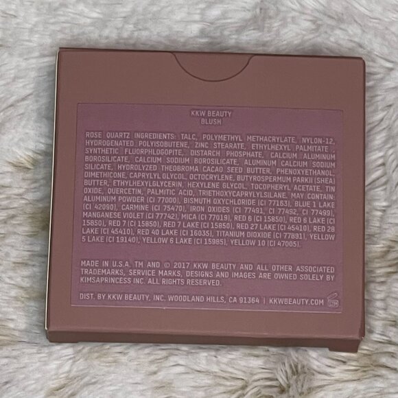 KKW Beauty Blush in Rose Quartz - New in Box - RARE DISCONTINUED - Picture 2 of 5